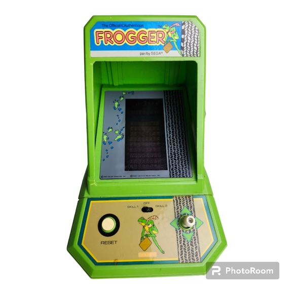 RARE Vintage SEGA COLECO 1981 Frogger Tabletop Mini Arcade Game  Tested - Picture 4 of 15